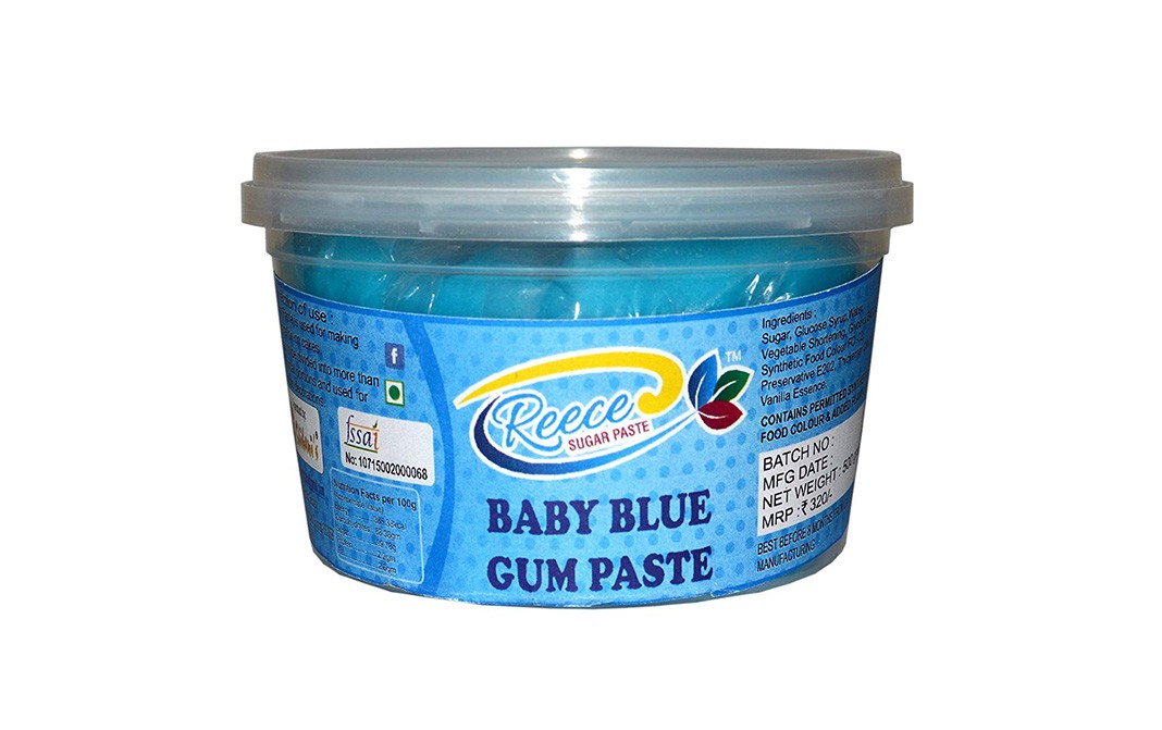 Reece Baby Blue Gum Paste    Tub  500 grams
